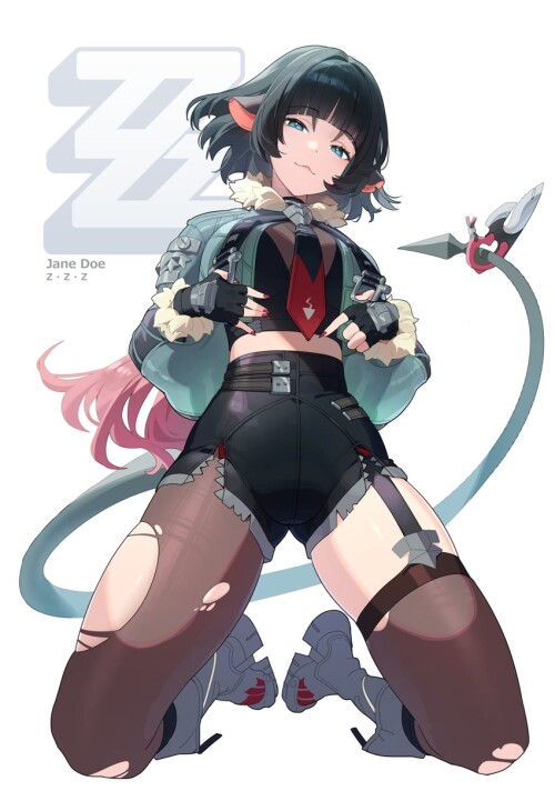  jane doe zenless zone zero drawn by dosei sample 9601b53f9de80de2109f3732c6c671fa