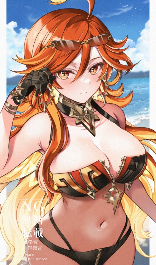 mavuika genshin impact drawn by seiru prairie sample 0969371c1a778fcbed297cfce66db56b