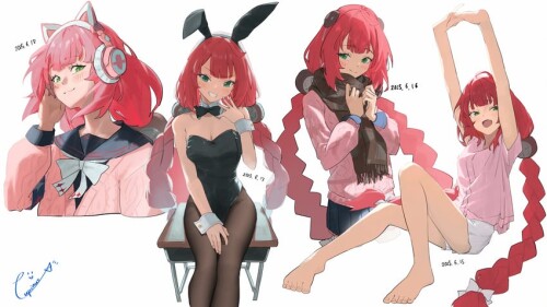  ukinami yuzuha zenless zone zero drawn by lupinu5 sample 7ac7f1c22d5036feb32c86e23feda40e