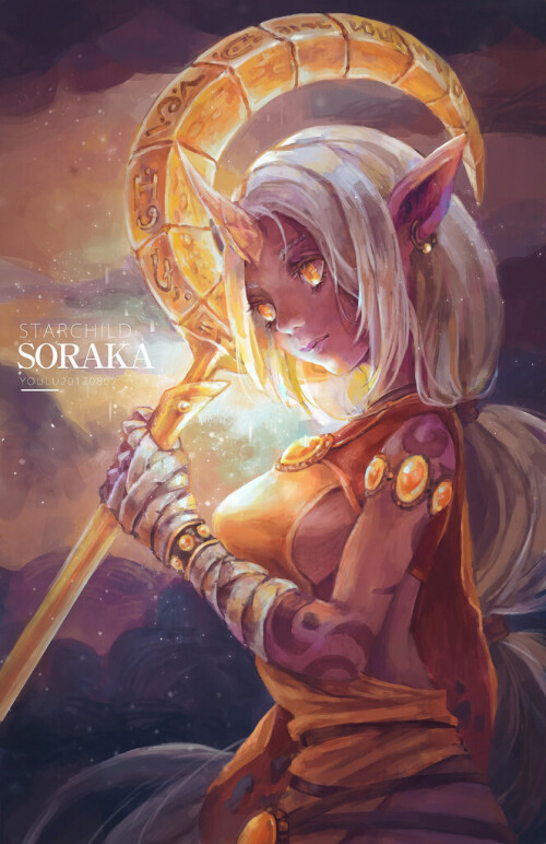  soraka league of legends drawn by youlu 7460b876c98441efc5441171894dfba3
