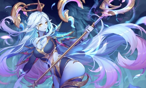  soraka and dawnbringer soraka league of legends drawn by kan rainconan sample 9a277835686bc8ba83623