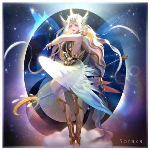  soraka and star guardian soraka league of legends drawn by mofa shaonu quan sample d59768016093833a