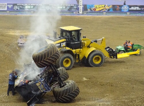 wrecked monster truck 13042188463 o