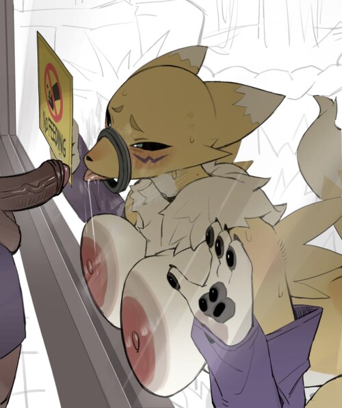  renamon digimon drawn by zhou135627 sample 52fc45ec41adf15c83c1160571e3fc44