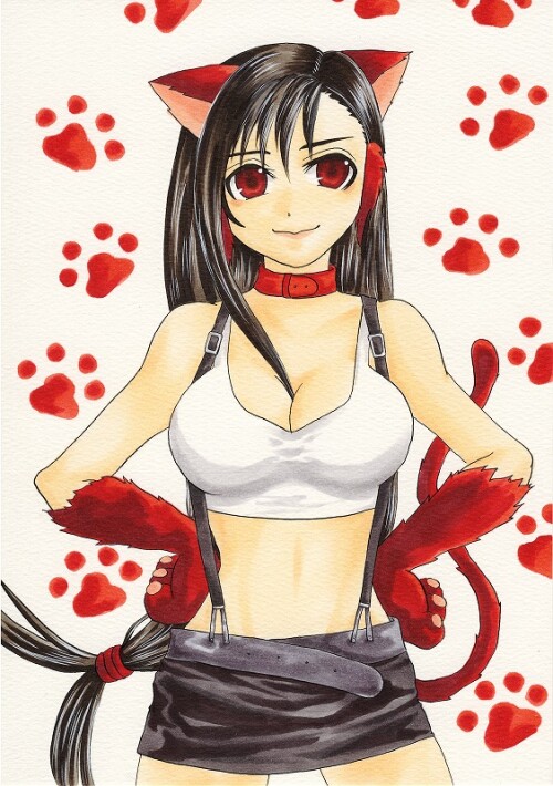 Day 202 of Posting Tifa Lockhart Art 202 JvJOUCu