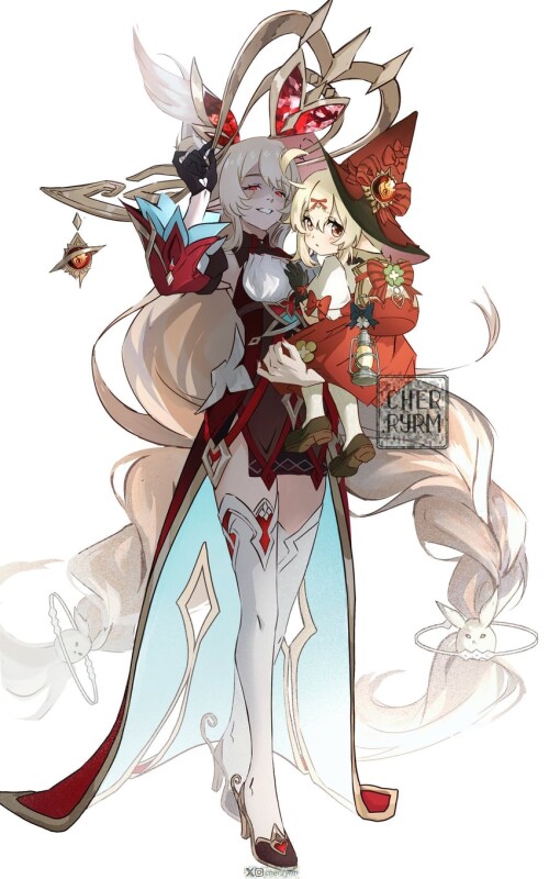  dodoco alice and klee genshin impact drawn by ryrmcher sample 2fb2db4be4ea2537ab625244b2a50048