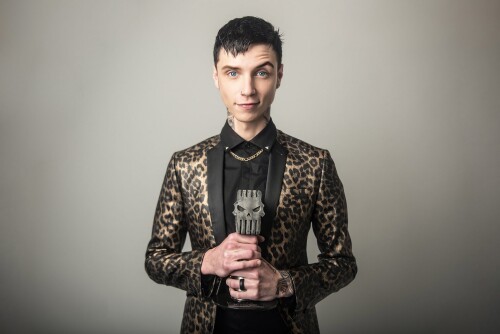 2 andy biersack black veil brides 2017 apmas host los angeles music photography by grizzlee martin