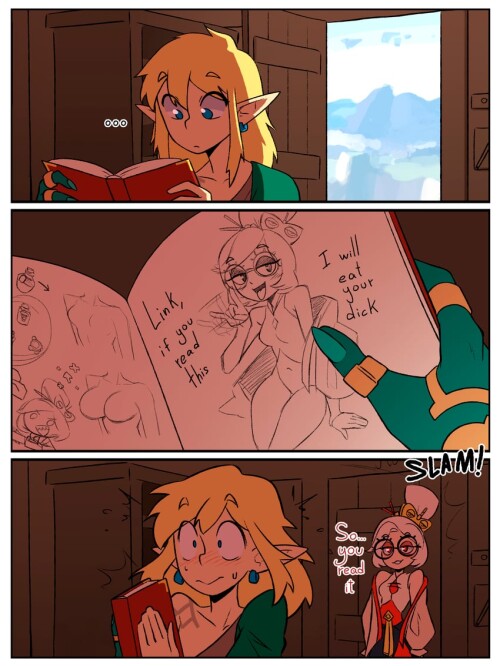  link and purah the legend of zelda and 1 more drawn by tobias wheller sample 7b7f680676e45cb35ae088