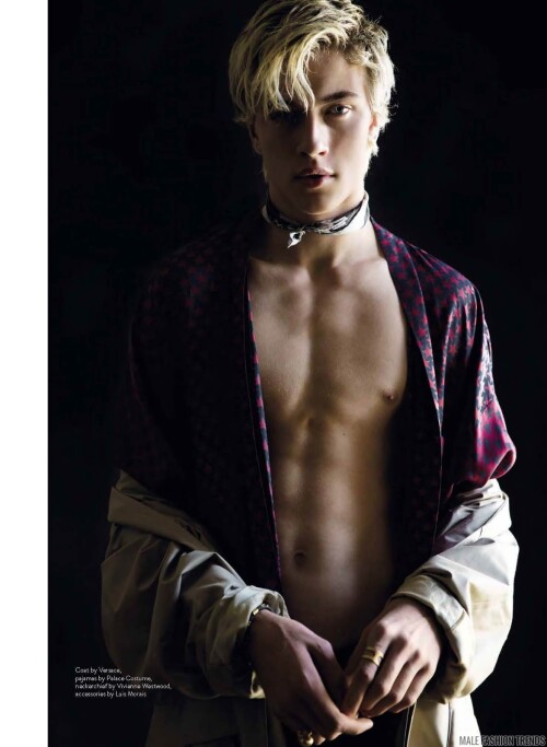 lucky blue smith editorial daman magazine spring summer 2016 11