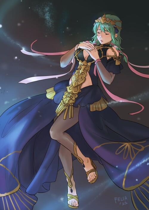  byleth byleth and sothis fire emblem and 1 more drawn by felia hanakata sample 08f2910bf0d9fe3d3b04