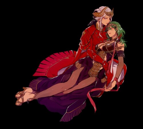  byleth byleth edelgard von hresvelg and sothis fire emblem and 1 more drawn by mizuno iori amu samp