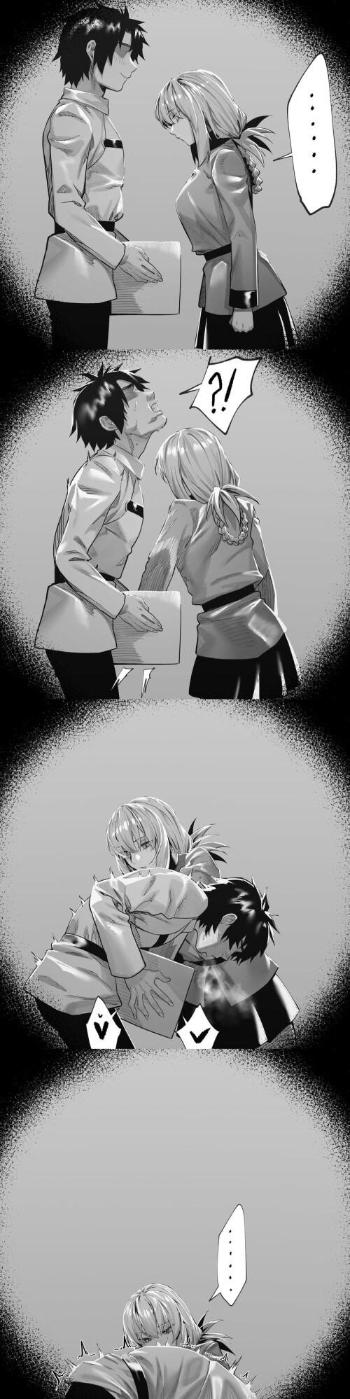  fujimaru ritsuka and florence nightingale fate and 1 more drawn by hxd sample e9703f92ab22b19b19097