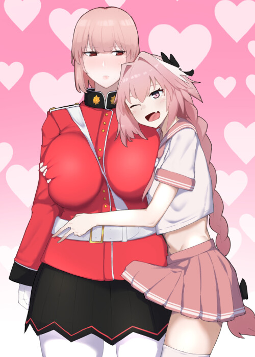  astolfo florence nightingale and astolfo fate and 1 more drawn by fujou joshi b6bc06934dcc649cfb580