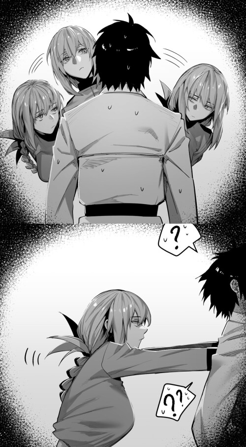  fujimaru ritsuka and florence nightingale fate and 1 more drawn by hxd sample 461879aab38d6a88eb772