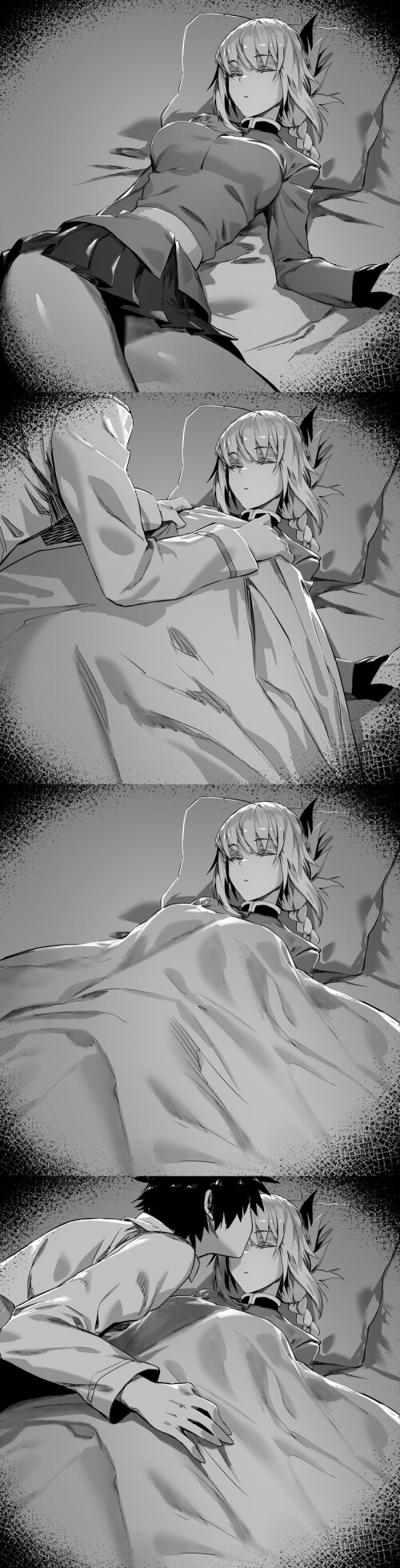  fujimaru ritsuka and florence nightingale fate and 1 more drawn by hxd sample 9089dc85fa3ba7c20c5b7