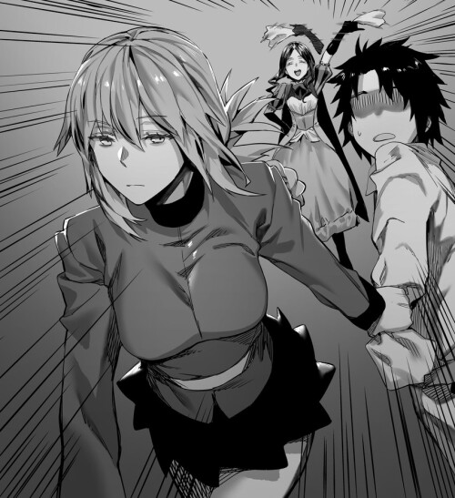  fujimaru ritsuka florence nightingale leonardo da vinci and leonardo da vinci fate and 1 more drawn