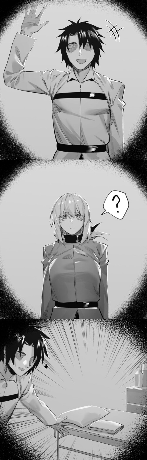  fujimaru ritsuka and florence nightingale fate and 1 more drawn by hxd sample 82a6aa1c38b51653e1e0e