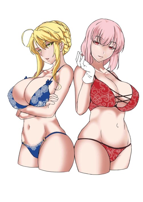  artoria pendragon florence nightingale and artoria pendragon fate and 1 more drawn by shiiki love s