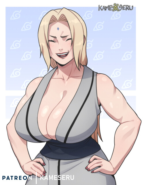  tsunade naruto and 2 more drawn by kameseru 1300dbd6736ef2c1e54d061c143d98a1