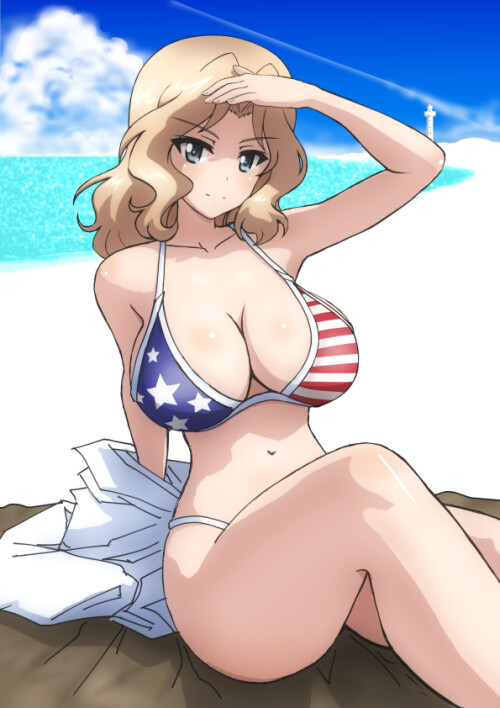  kay girls und panzer drawn by bukkuri 096c597f710fbbcc21b31cb6c26c8023