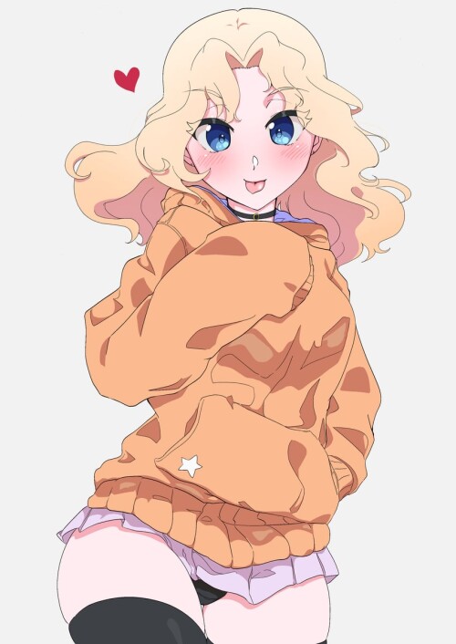  kay girls und panzer drawn by tenpura32200 sample 95401e945f1c0b110a894c461e3d2887