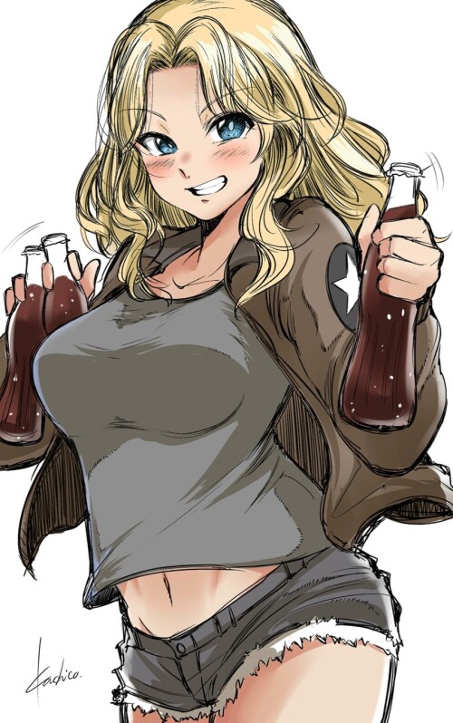  kay girls und panzer drawn by kachikomi alc sample 5e1bc090913bfe59cd6aff305b10ac00