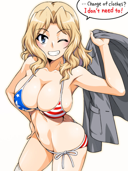  kay girls und panzer drawn by oosaka kanagawa 7076ead21ae4be033f694240db411d0b