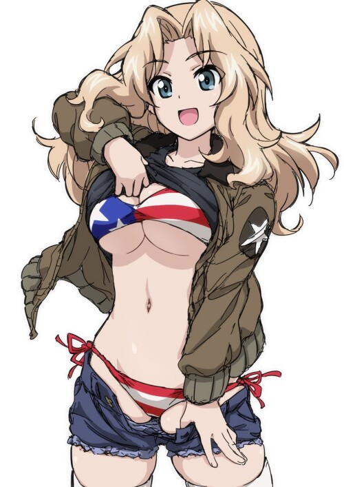  kay girls und panzer drawn by sakakibara taiga sample ceadcbc34f0aa42708a9d8a349f00e55