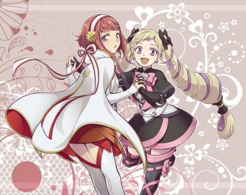  elise and sakura fire emblem and 1 more drawn by hiyori rindou66 9bb5df71c53626154519c1d8ba1c0206
