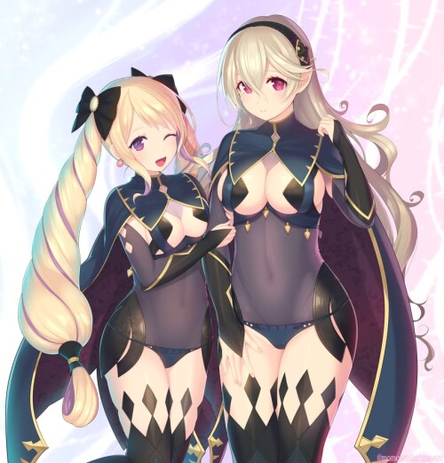  corrin corrin elise and nyx fire emblem and 1 more drawn by kashiwamochi yomogi sample 19e5953c12cd