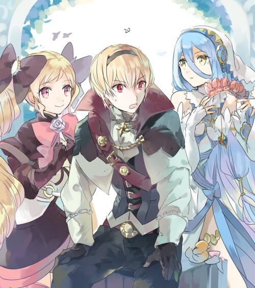  azura elise leo and leo fire emblem and 2 more drawn by hukashin sample ee5c357a5c9c12f8141c16664f1
