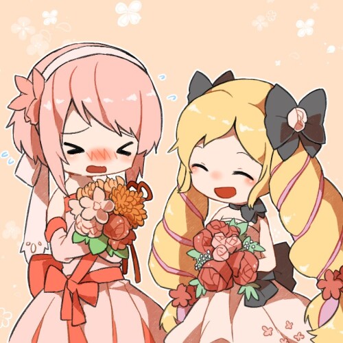  elise and sakura fire emblem and 1 more drawn by shunrai 26505ff09f05e5fb14d4c4e8f448c7b0
