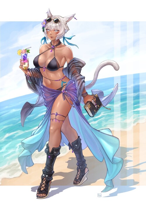  y shtola rhul final fantasy and 1 more drawn by hjz artemi sample ccc399f783b37ebcd7fdc3a60627942c