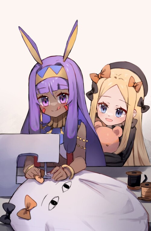  abigail williams nitocris and medjed fate and 1 more drawn by miya miyaruta sample 1342ac40381bf2bb