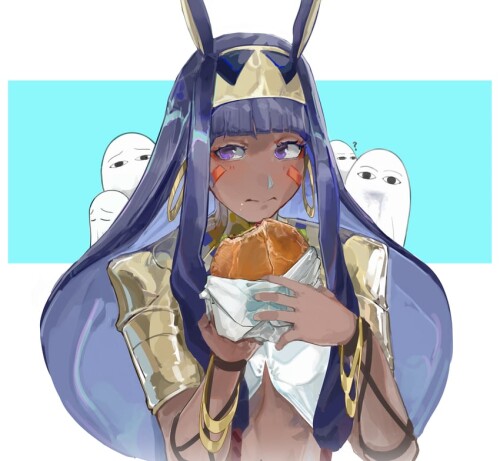  nitocris and medjed fate and 1 more drawn by swimnemo sample 193f441ff69a84be9b308936ed41826d