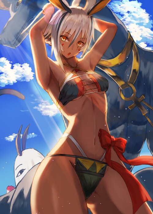  nitocris medjed and nitocris alter fate and 1 more drawn by inugami86 sample 68a4cdd6892f3531d31be0