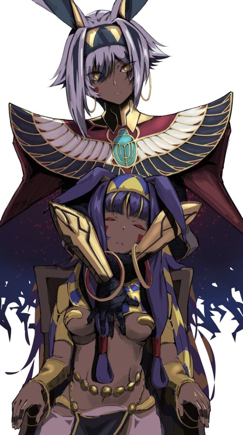  nitocris and nitocris alter fate and 1 more drawn by zakio sample 124ff251572bc93f1ce3efe80548904f