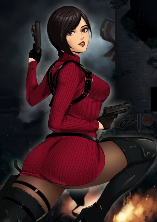  ada wong resident evil and 2 more drawn by eightyfourart sample 4bb248d4b5161671a816d625ae89f3e7