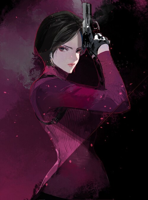  ada wong resident evil and 2 more drawn by cofffee 21972df99e76a2f53fa4fcb2d0686918
