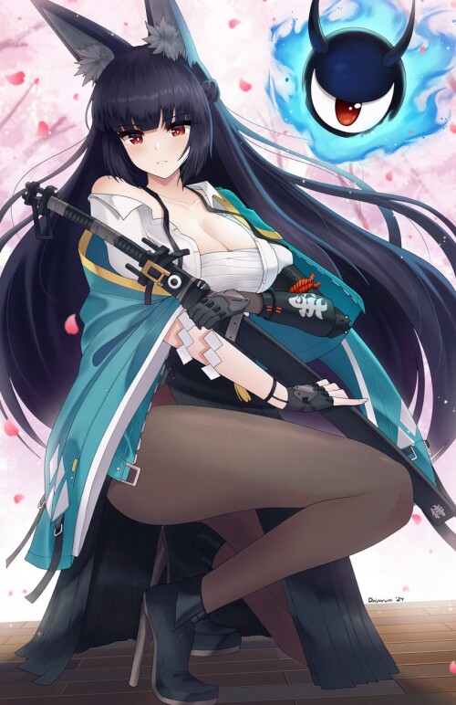  hoshimi miyabi and tailless zenless zone zero drawn by doiparuni sample bbc26c3ccc5a01b1cd69234bcea
