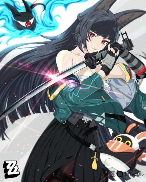  hoshimi miyabi eous and tailless zenless zone zero drawn by imlyra sample 3f3599346b95f2d3ca8114589