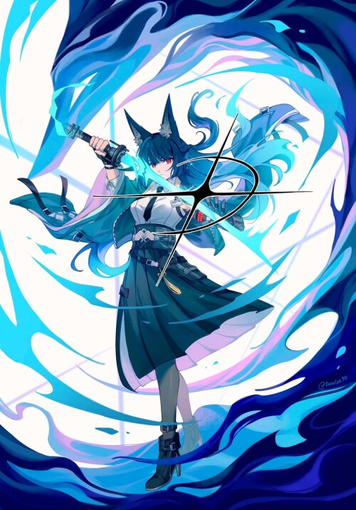  hoshimi miyabi zenless zone zero drawn by kuro lee sample e054cc7acfd600afc3c2a834101bcc8c