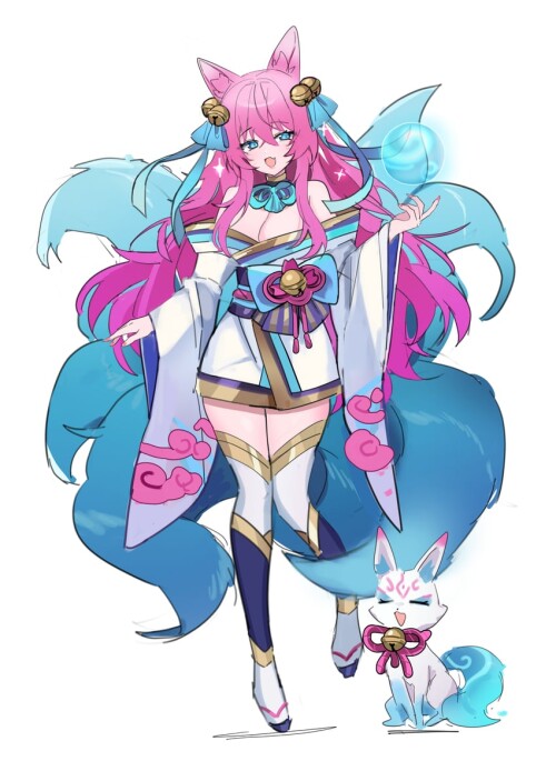  ahri and spirit blossom ahri league of legends drawn by pelicana sample 39d5661a85e1c2b114a6ad6e347