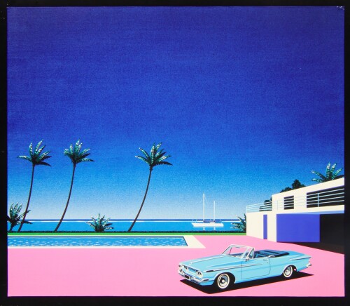 Pink Driveway