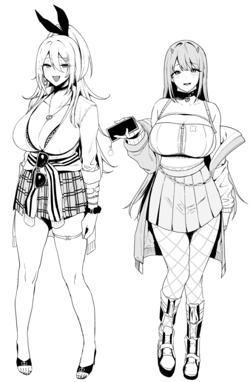  viper and rupee goddess of victory nikke drawn by amano don 2e129919c276e77dffc4367002a99d61