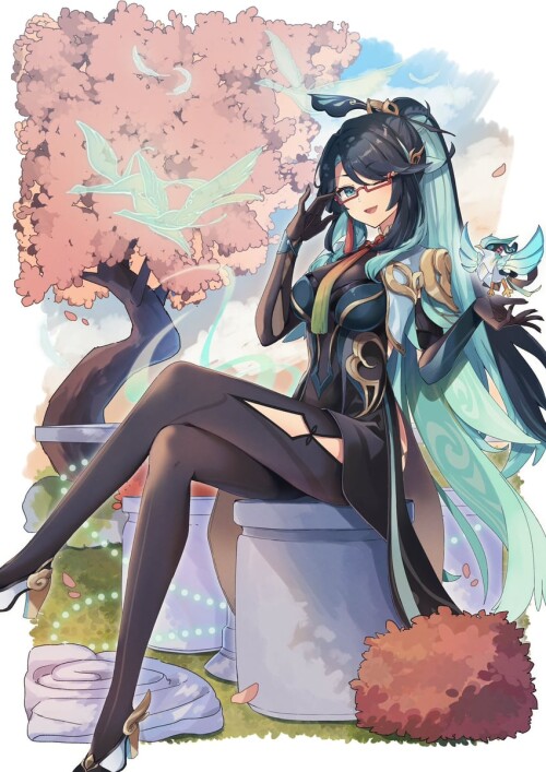  xianyun genshin impact drawn by shirase shirose sample 988201a61616f1e5d72e503c58fac28b