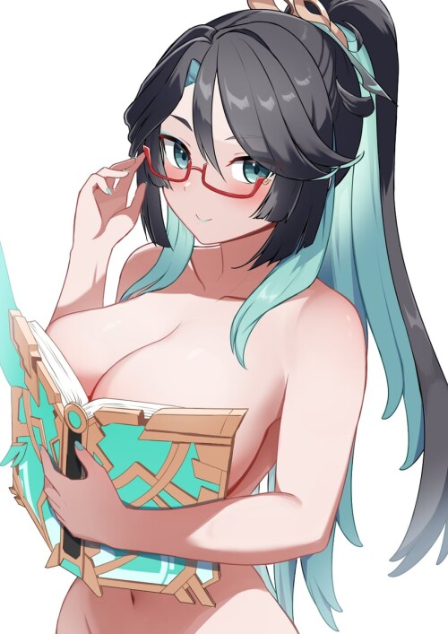  xianyun genshin impact drawn by yuzu kiro sample 9c465f8695d76107a1a7f387547c8790