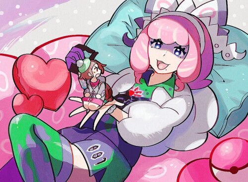  gloria and klara pokemon and 1 more drawn by anidler91 sample e97db9b1bc1aa17be118cda50b11da18