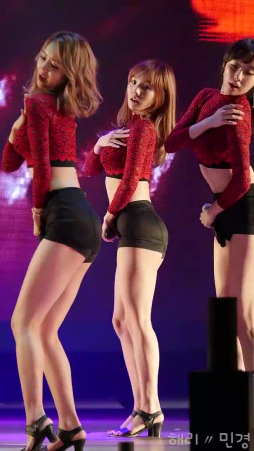 [132][Stellar's Hyoeun, Minhee and Gayoung][3xfa0l][151219][DisastrousPowerfulArgentinehornedfrog]