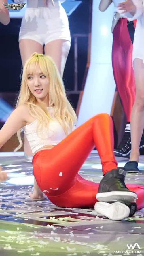 [231][Minhee (Stellar) won in The Secret Weapon EP12 and performs vibrato][3jm51n][150904][LankyEste